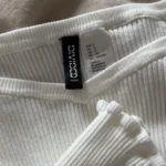 Thumbnail for Haut en tricot blanc