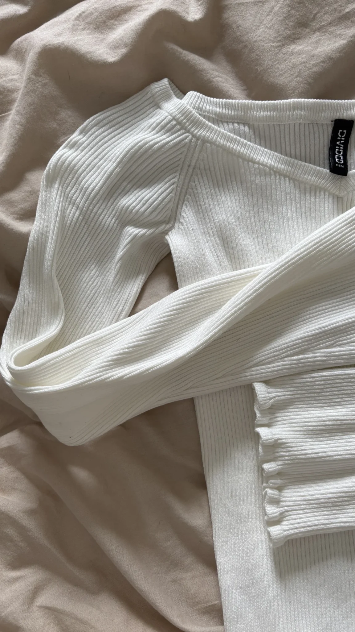 Image for Haut en tricot blanc