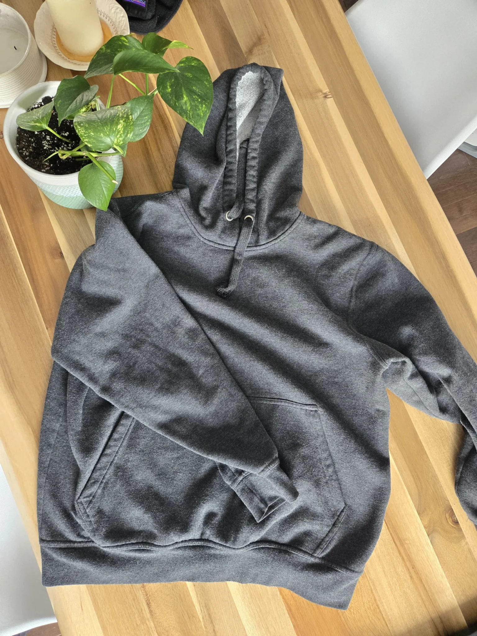 Featured image for Cotton ouatté classique gris