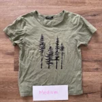 Thumbnail for T-shirt vert kaki