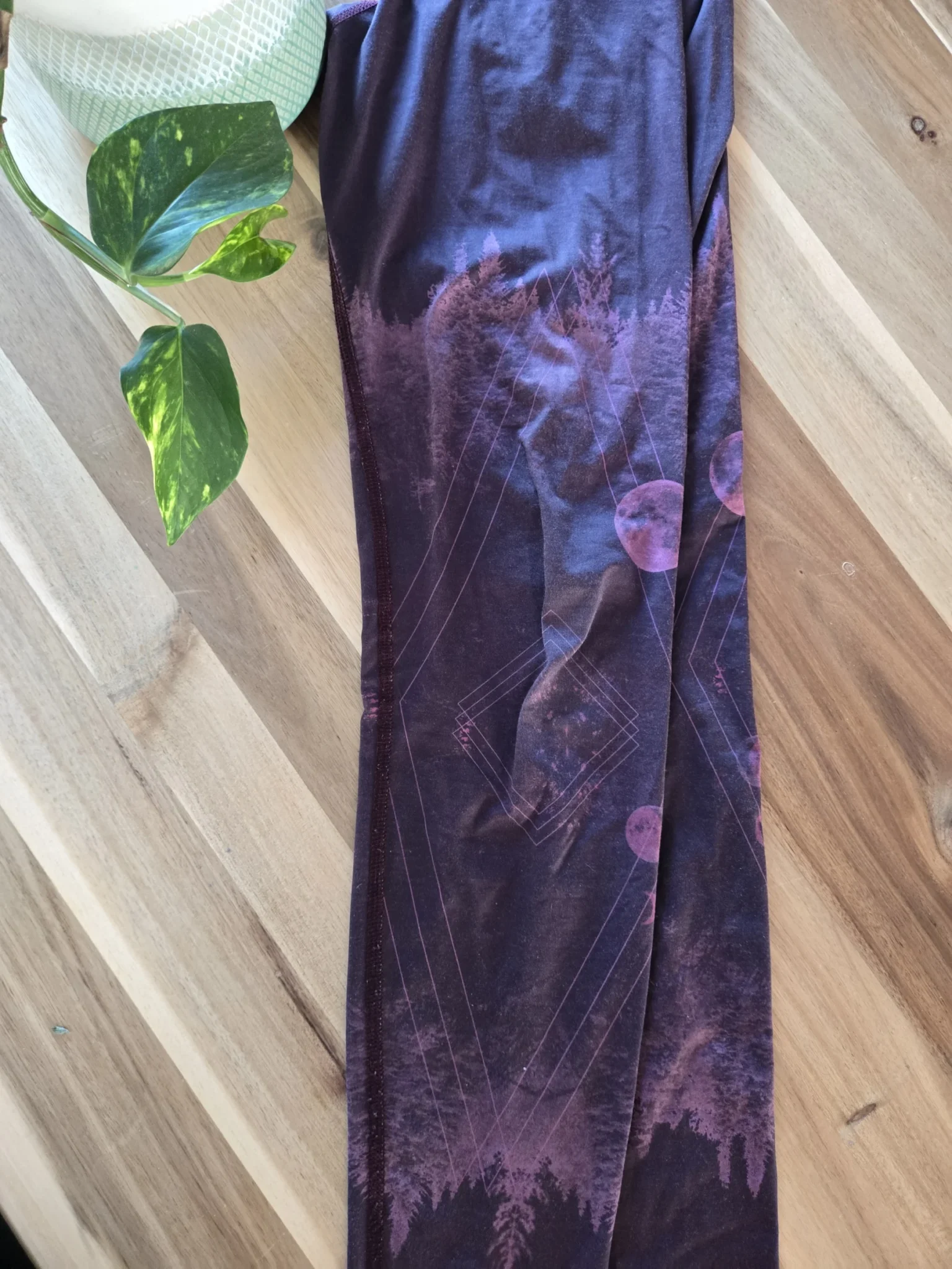 Image for Legging réversible rose buddha