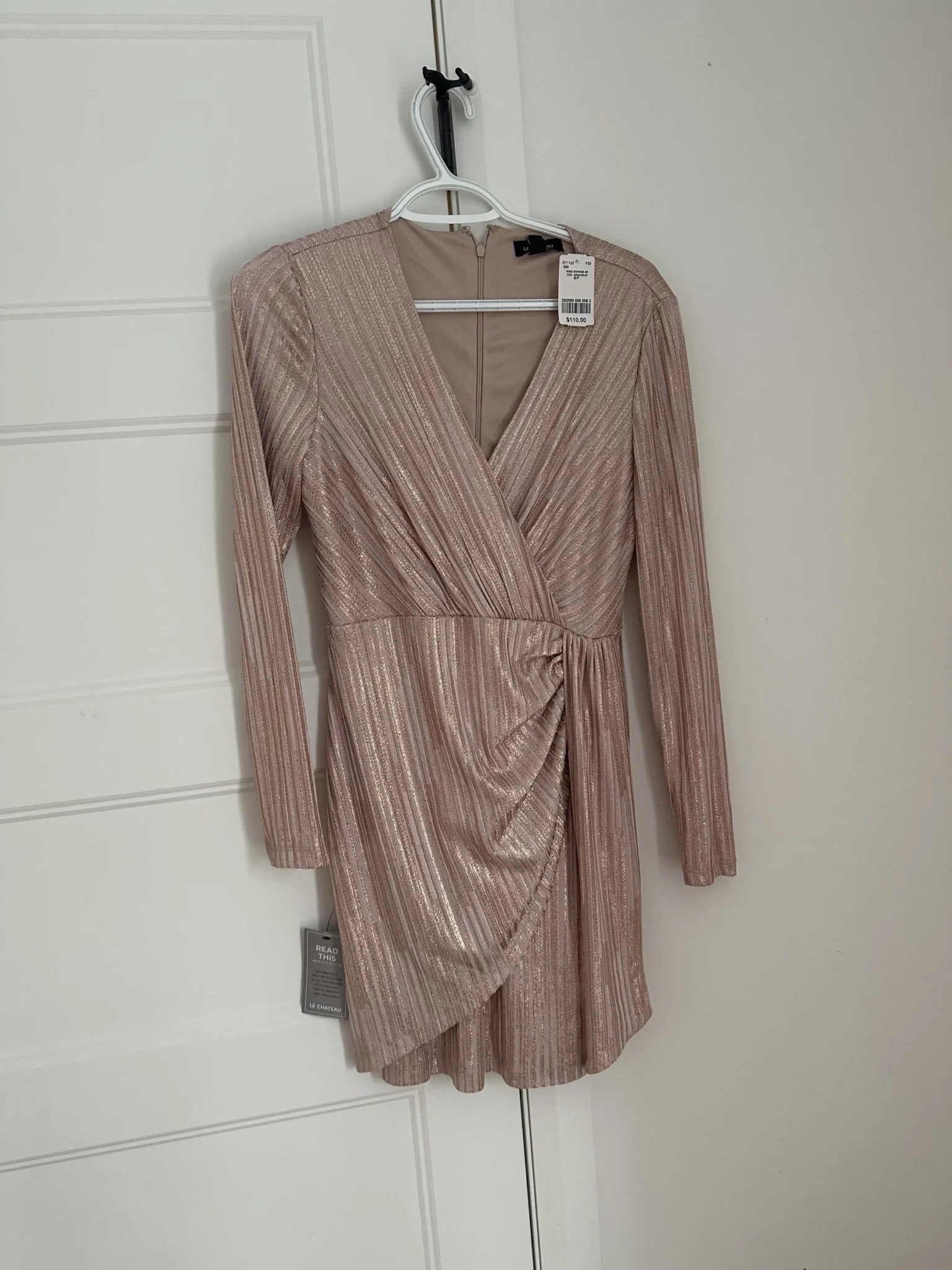 Image for Robe rose gold