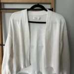 Featured thumbnail for Soft white long-sleeved jacket