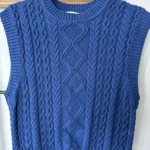 Featured thumbnail for Blue wool tank top