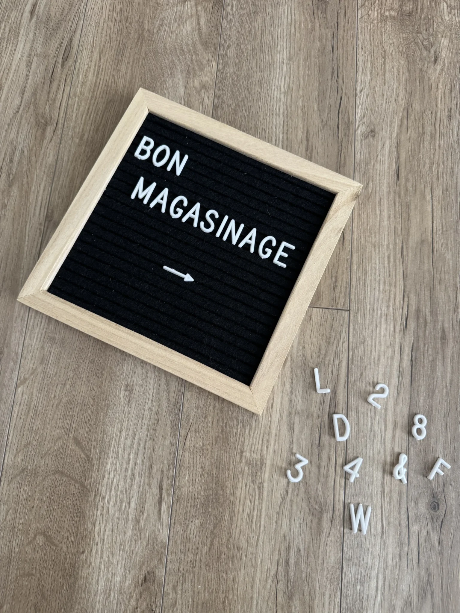Image for Affiche décorative en bois