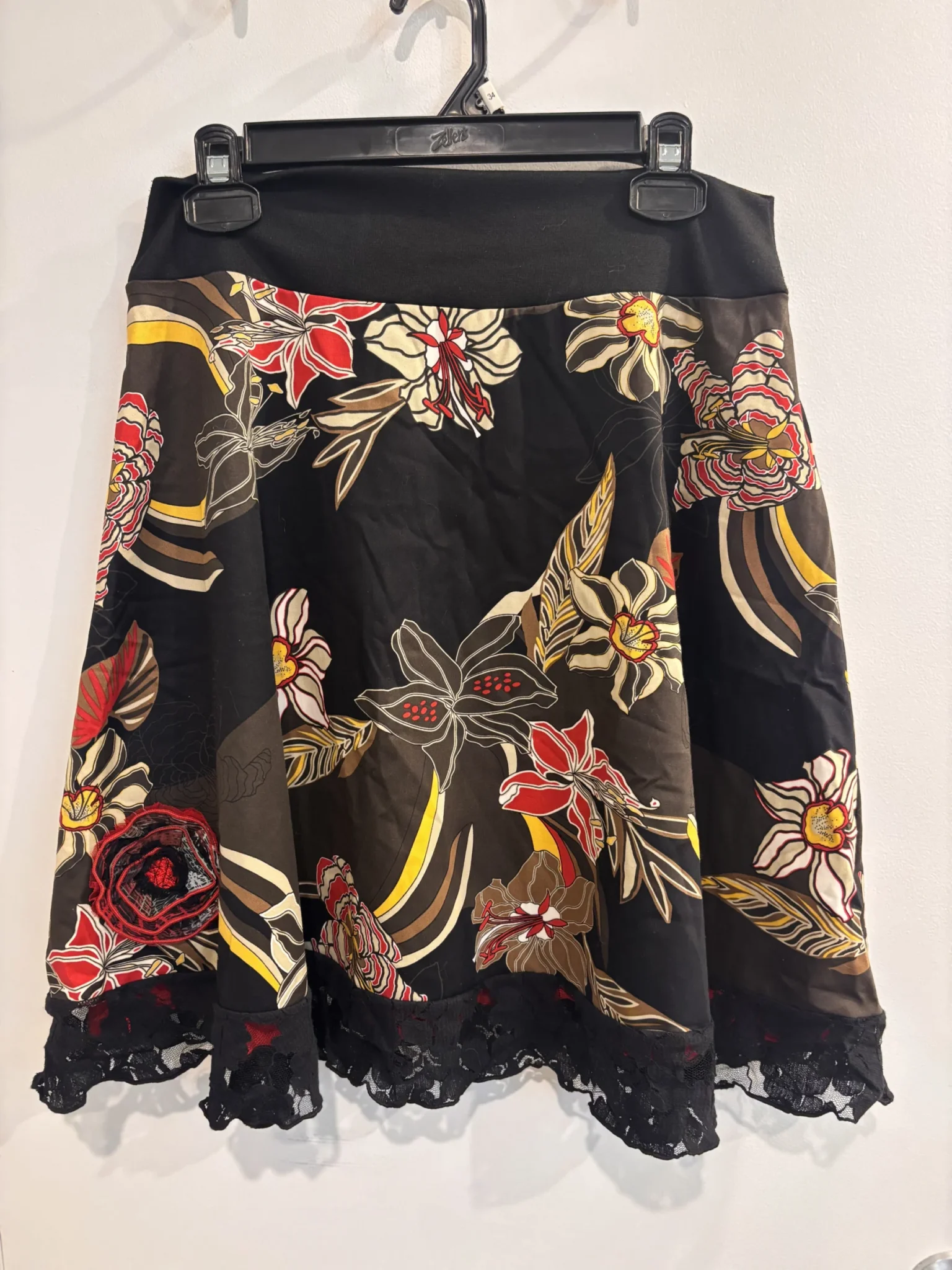 Featured image for Jupe fleurie Métamorphose