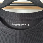 Thumbnail for Basic black long-sleeved jumper
