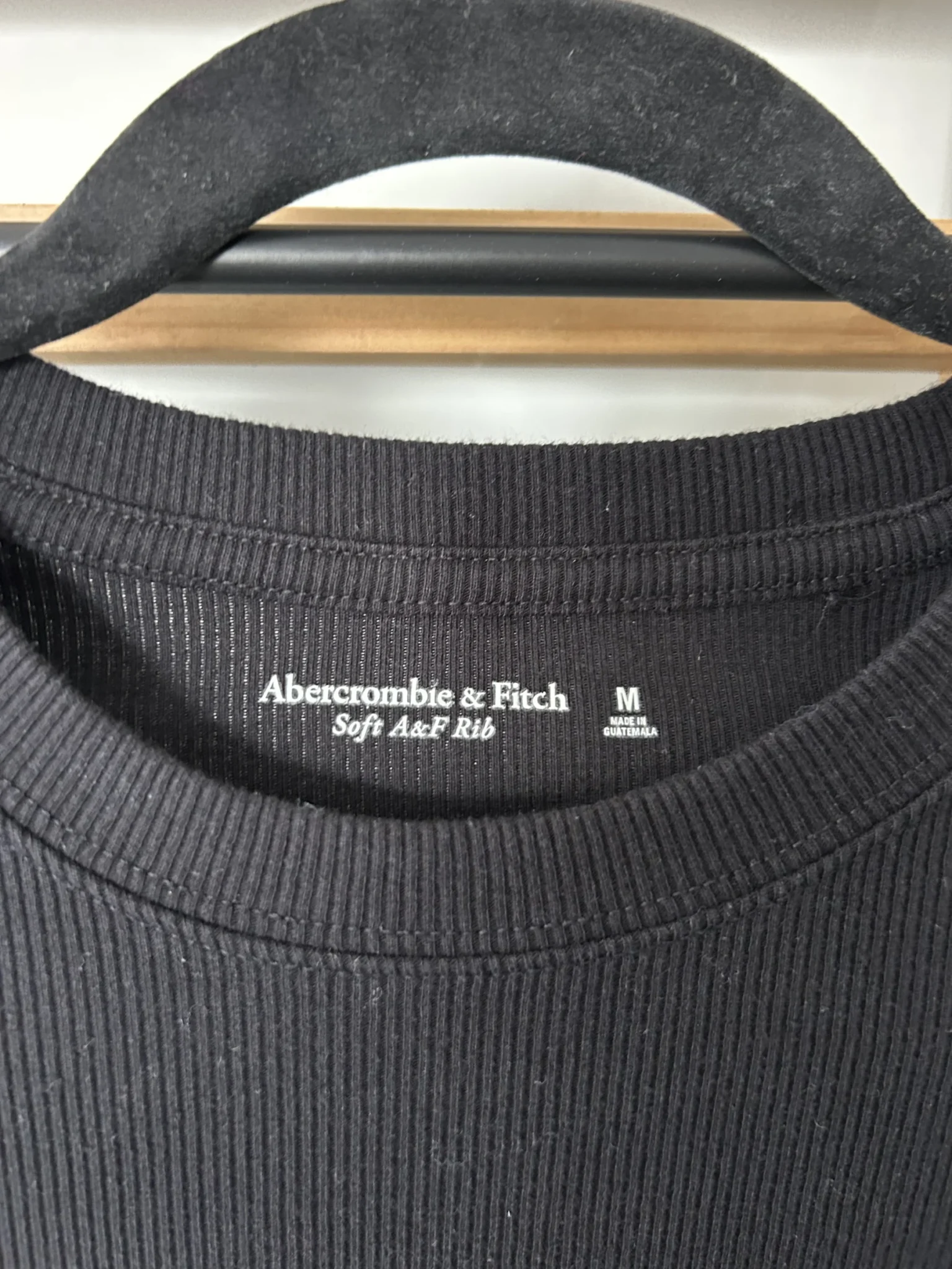 Image for Basic black long-sleeved jumper