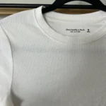 Thumbnail for Basic white long-sleeved jumper