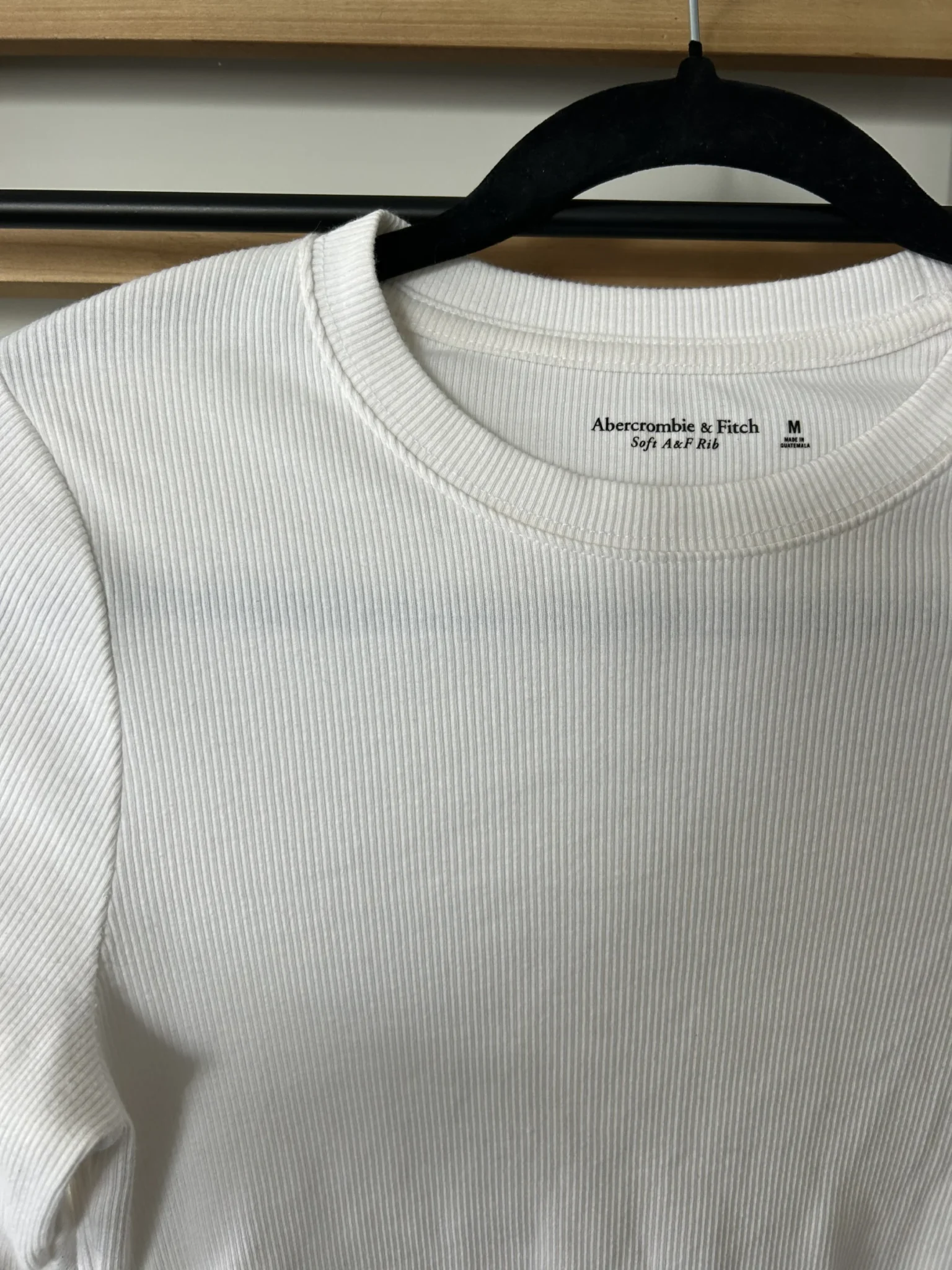 Image for Basic white long-sleeved jumper