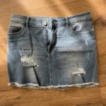 Thumbnail for Jupe jeans stretch