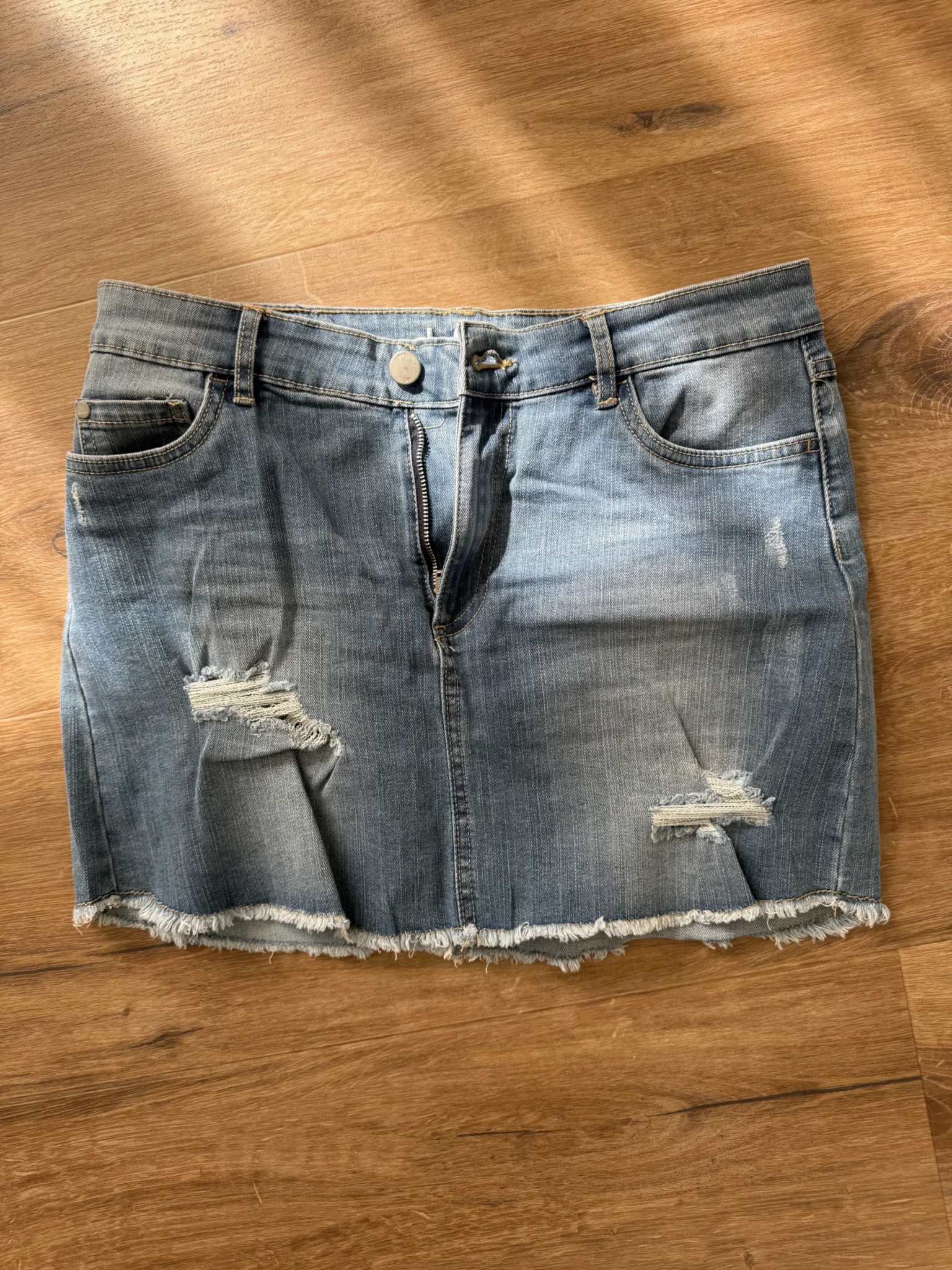 Image for Jupe jeans stretch