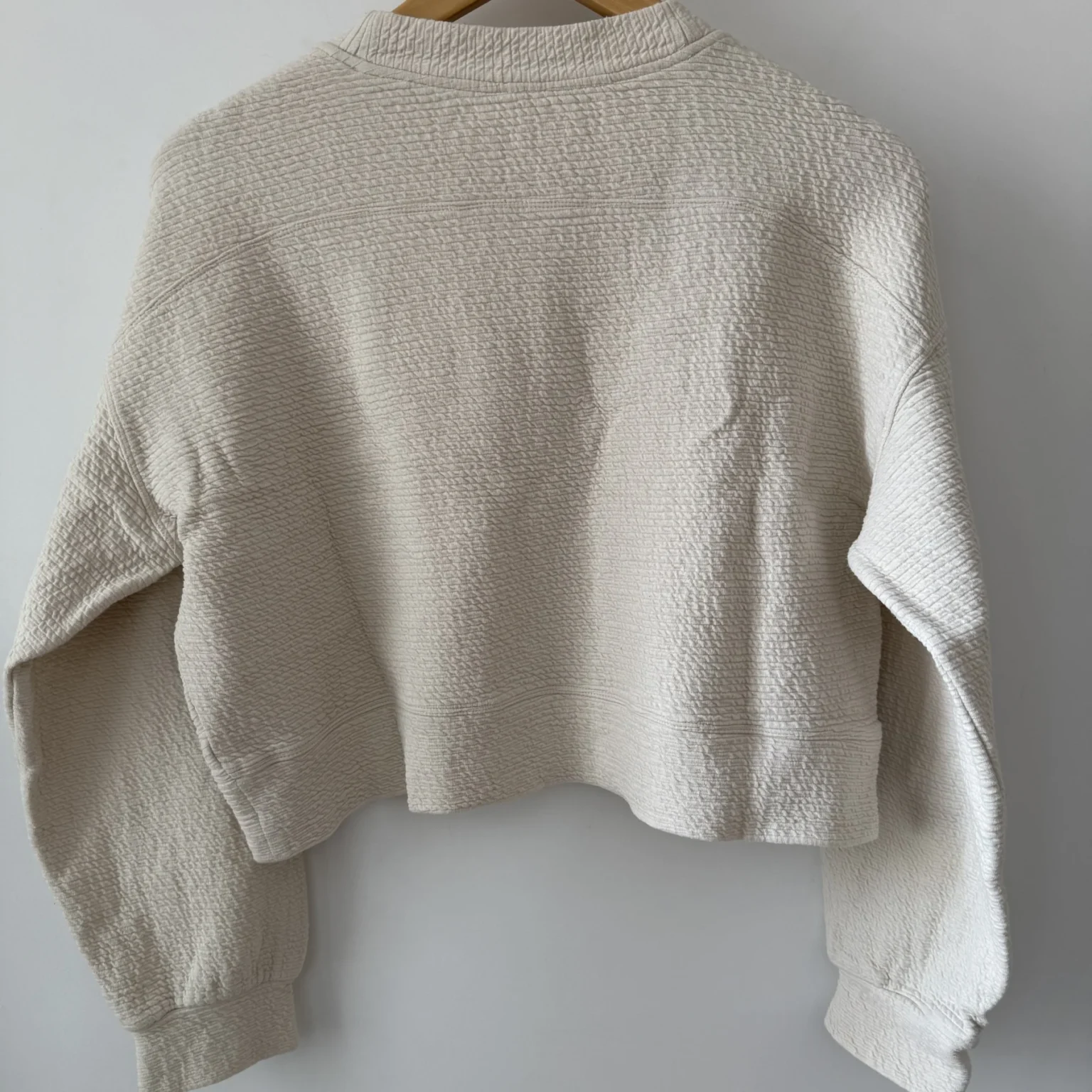 Image for Lululemon textured cropped crewneck