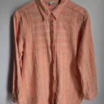 Featured thumbnail for Cleo Petites striped tunic-length shirt