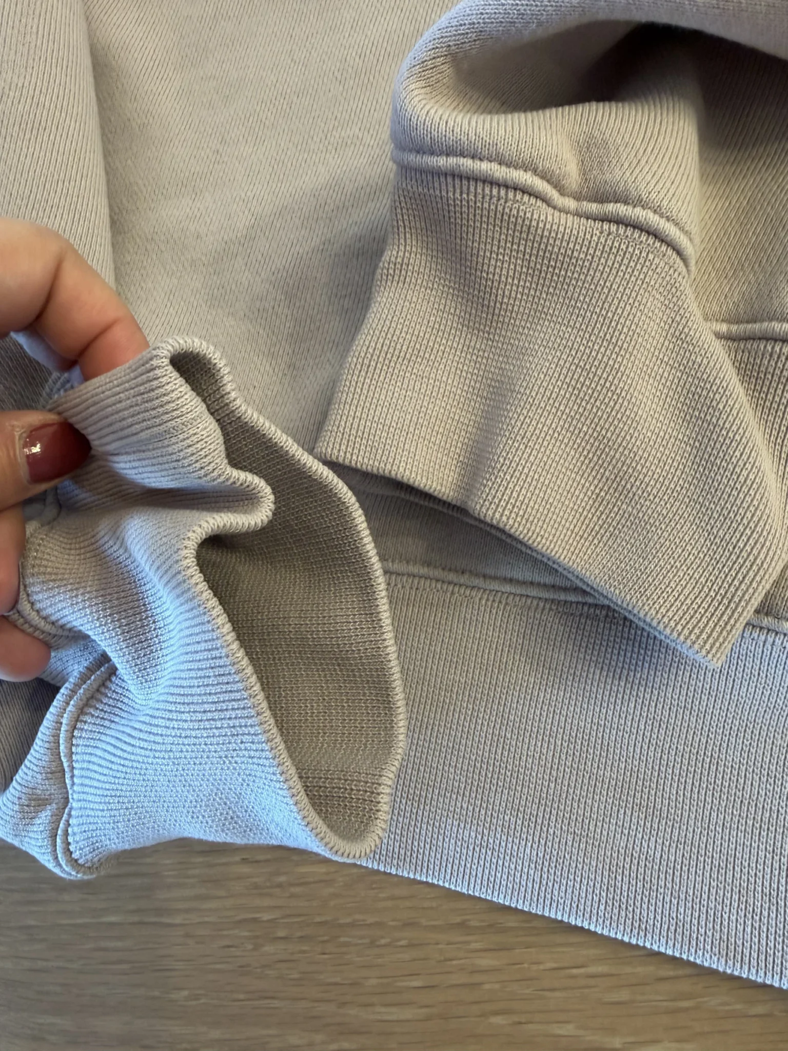 Image for Bubble Fleece Boyfriend Crew Sweatshirt