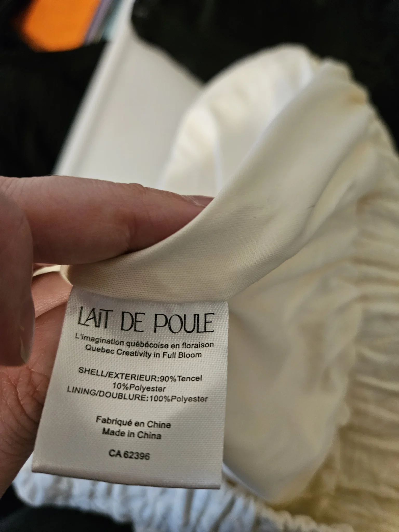 Image for Short marque Lait de poule neuf