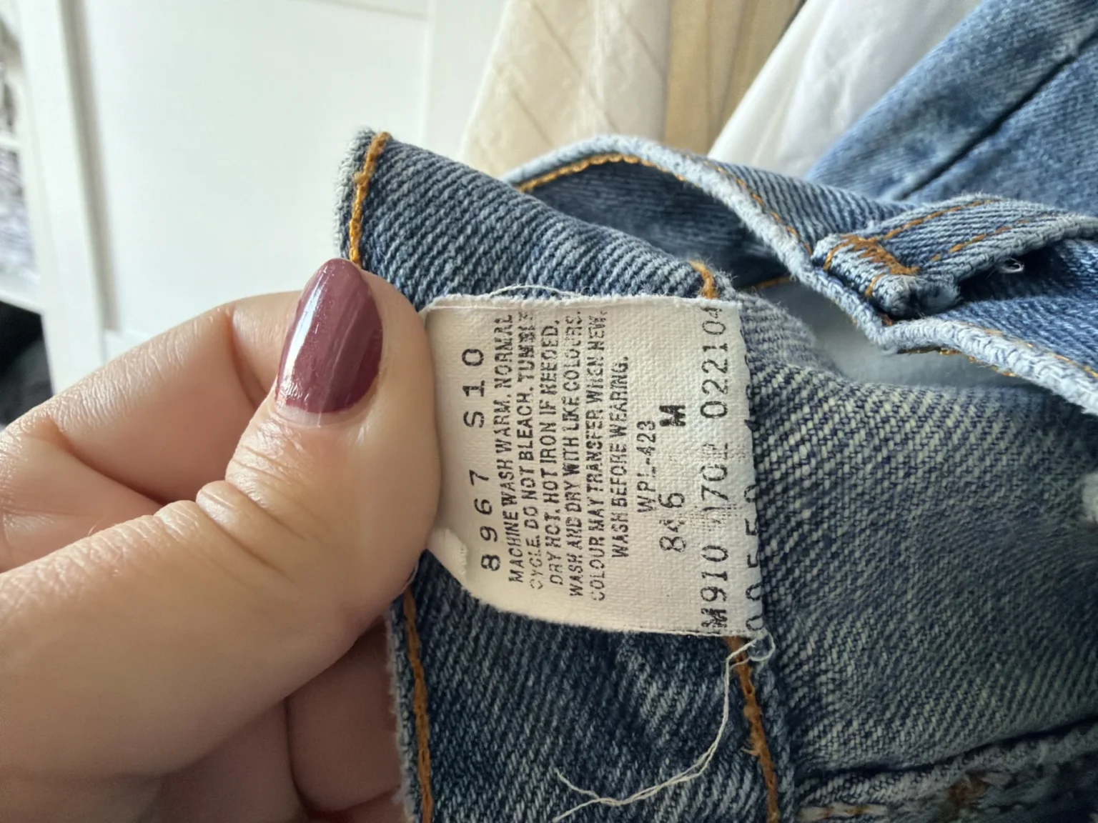 Image for LEVI’S 550 Relaxed Fit 34X30 (fait comme un 31.5-32)