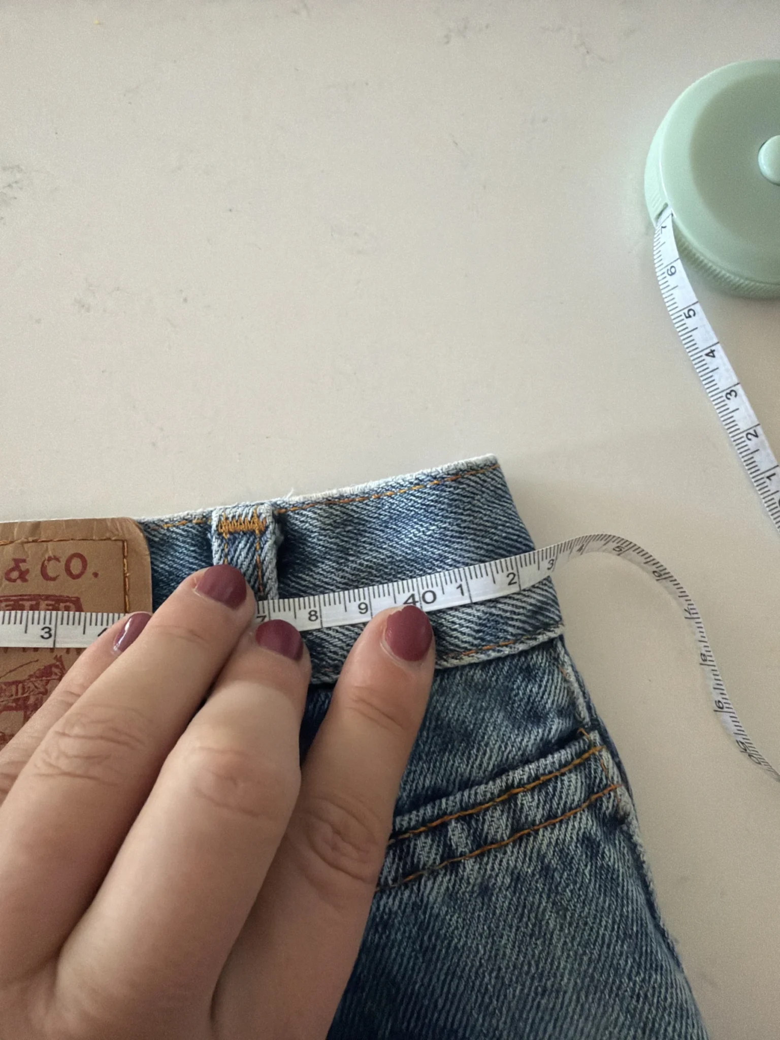 Image for LEVI’S 550 Relaxed Fit 34X30 (fait comme un 31.5-32)