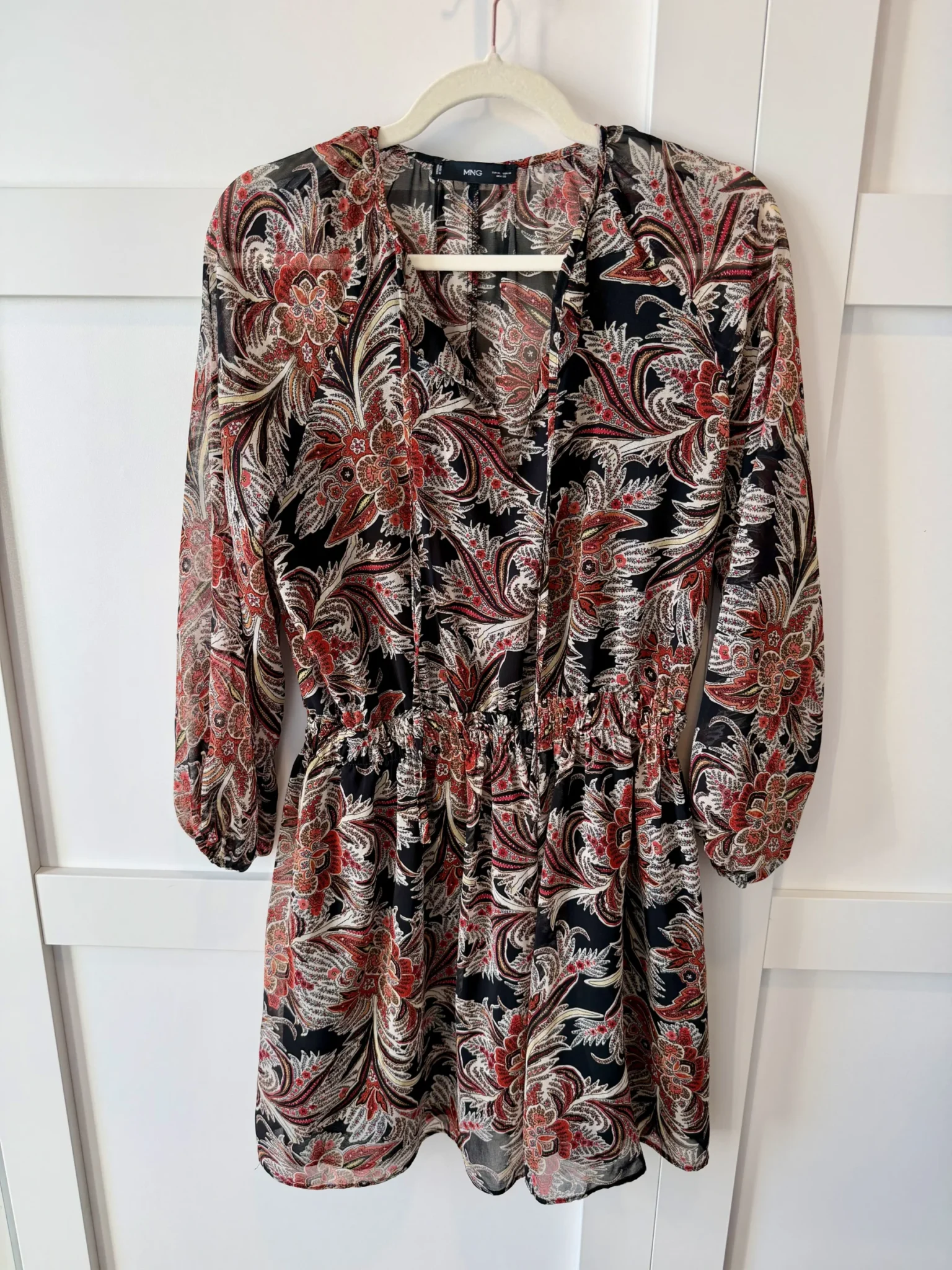 Featured image for Floral chiffon dress
