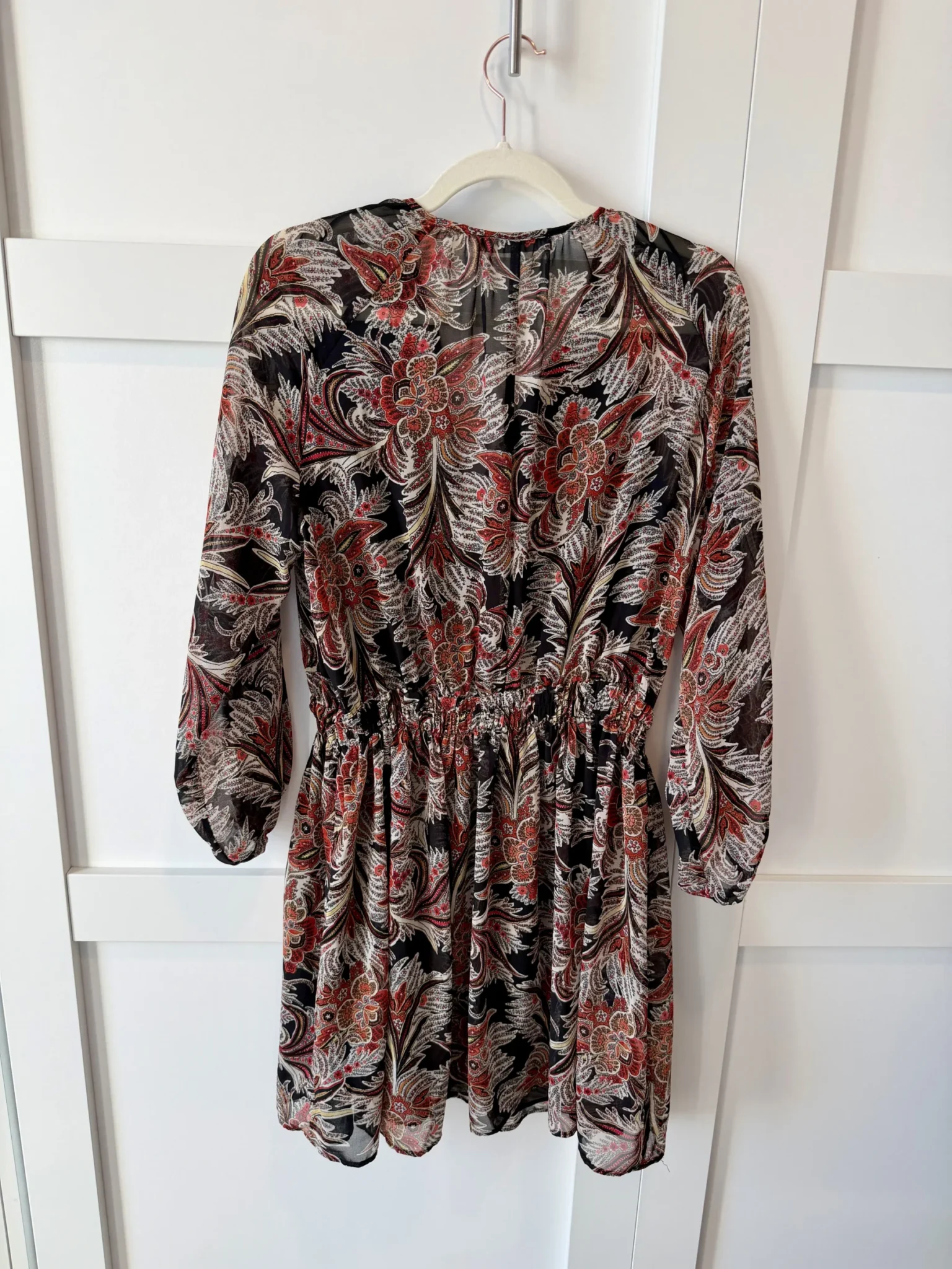 Image for Floral chiffon dress