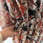 Thumbnail for Floral chiffon dress