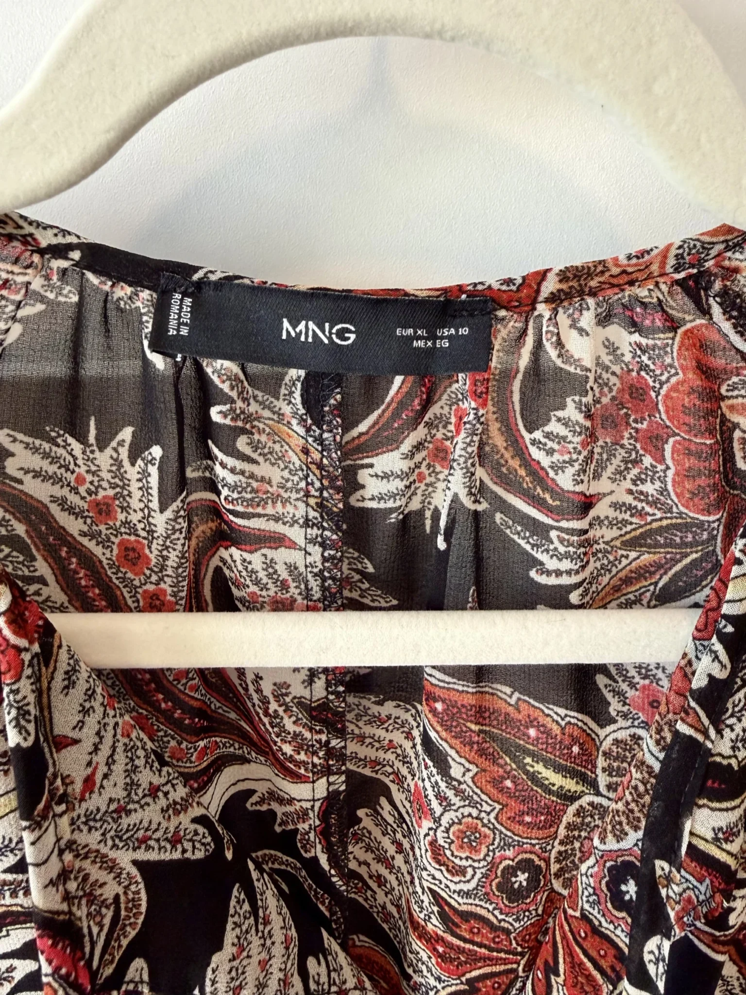 Image for Floral chiffon dress