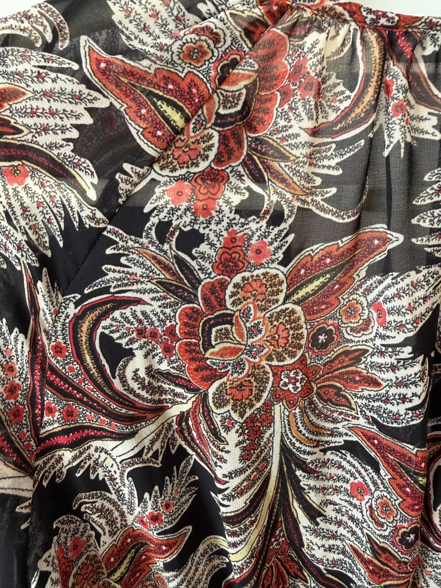 Image for Floral chiffon dress