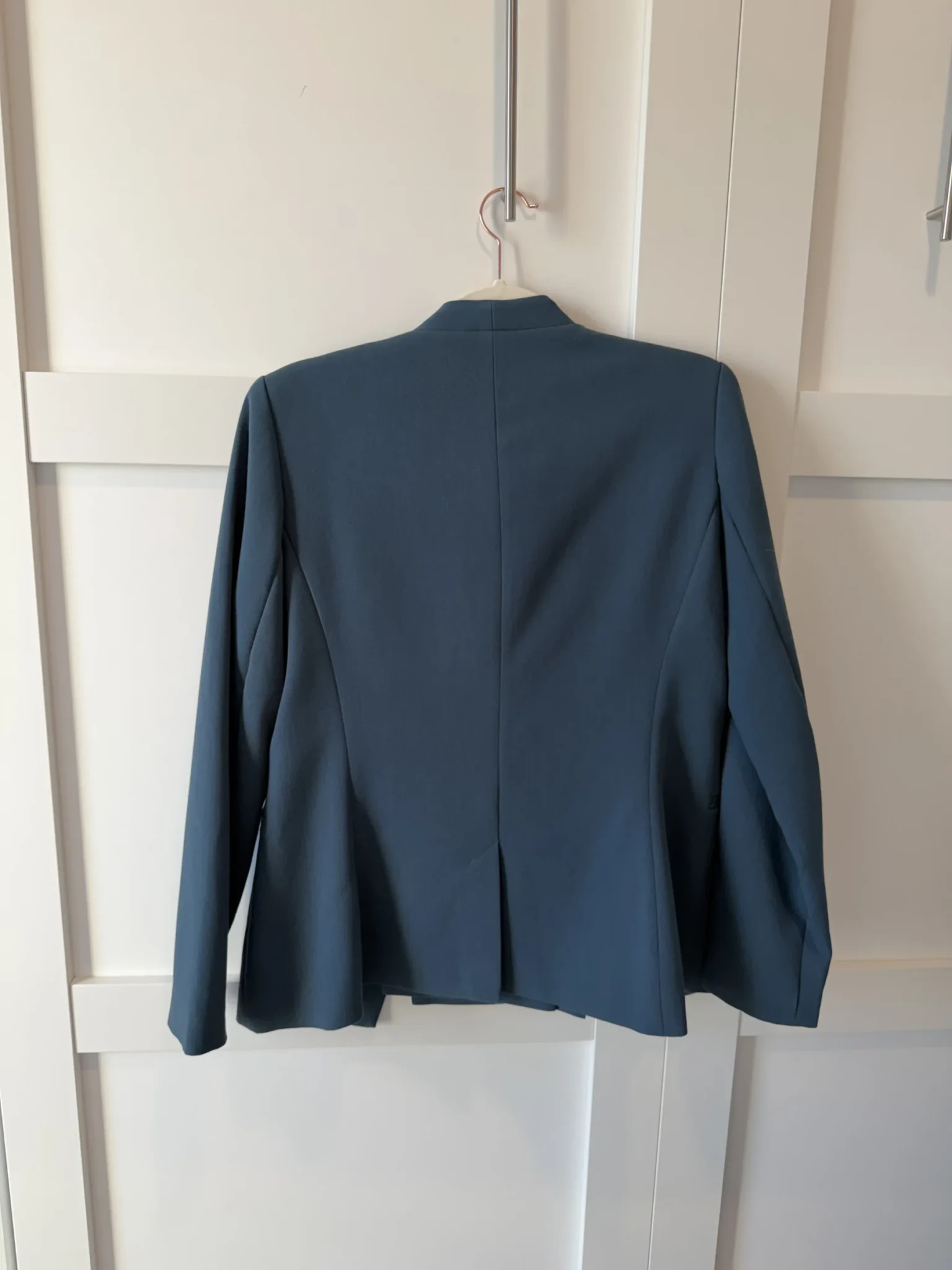 Image for Ensemble tailleur Dynamite bleu-vert (blazer + pantalon taille haute)