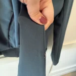 Thumbnail for Ensemble tailleur Dynamite bleu-vert (blazer + pantalon taille haute)