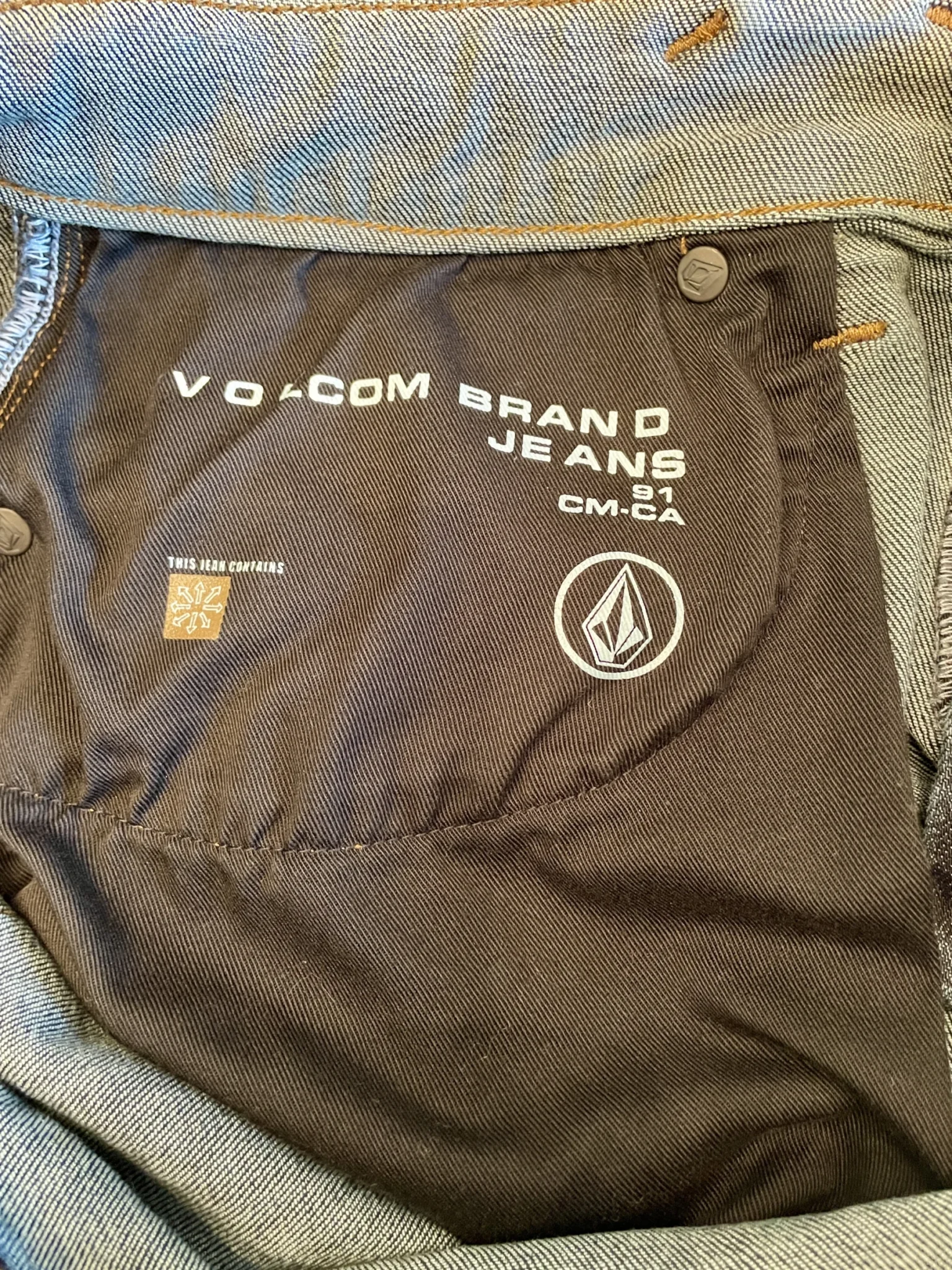 Image for Volcom men's jeans - straight fit