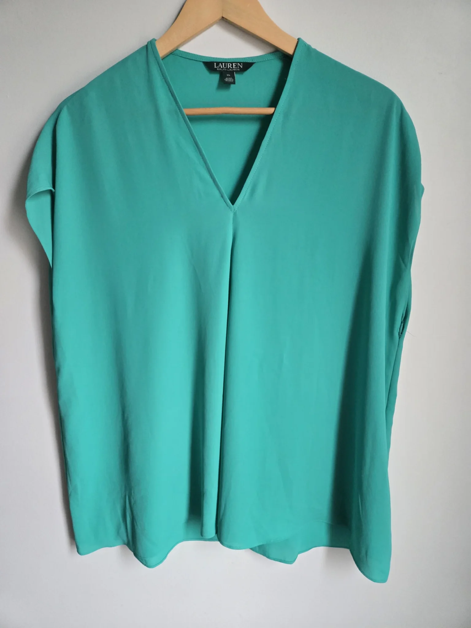 Featured image for Fluid V-neck top Lauren Ralph Lauren
