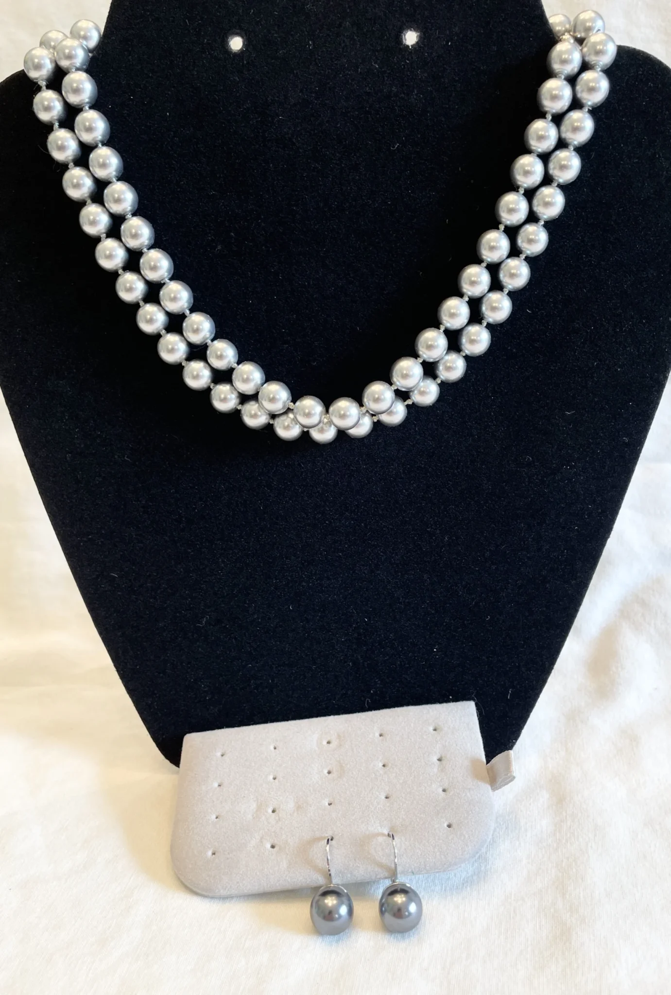 Image for Ensemble fausses perles - Collier et boucles d'oreilles