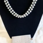 Thumbnail for Ensemble fausses perles - Collier et boucles d'oreilles