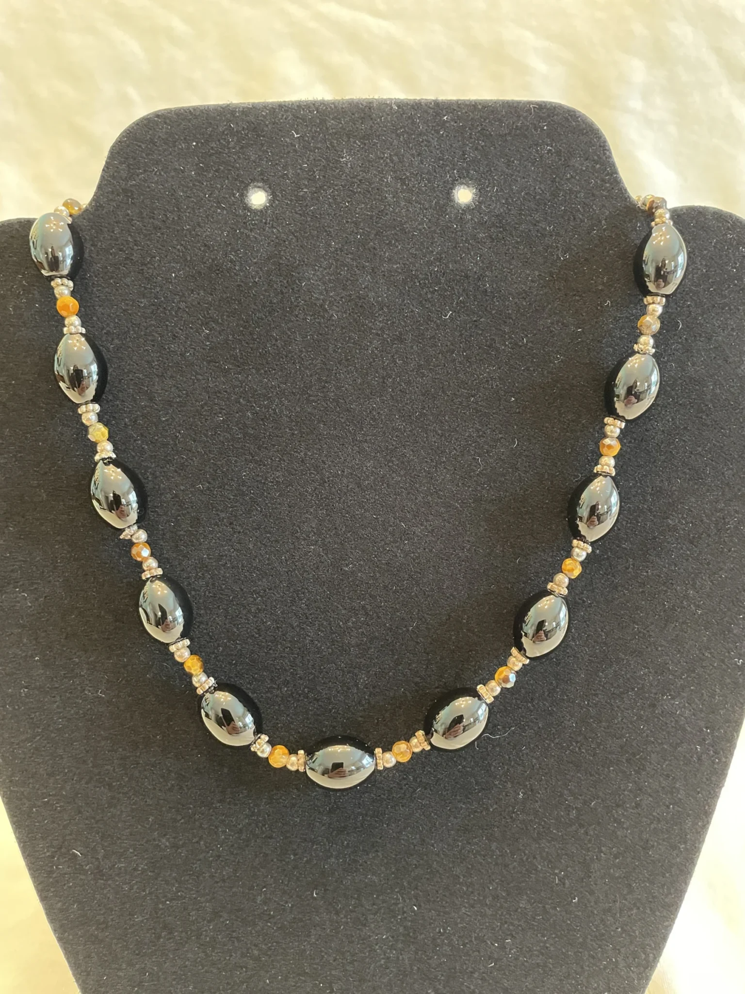 Image for Collier en onyx