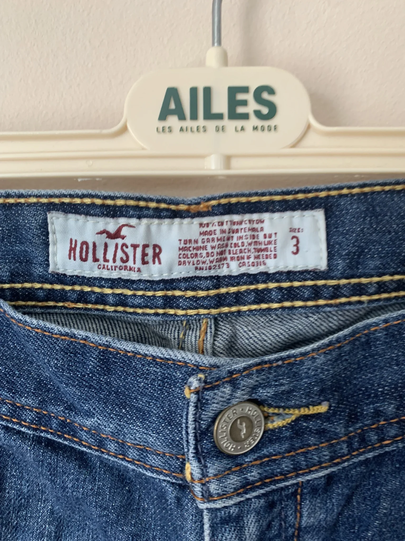 Image for Jeans Hollister taille 3