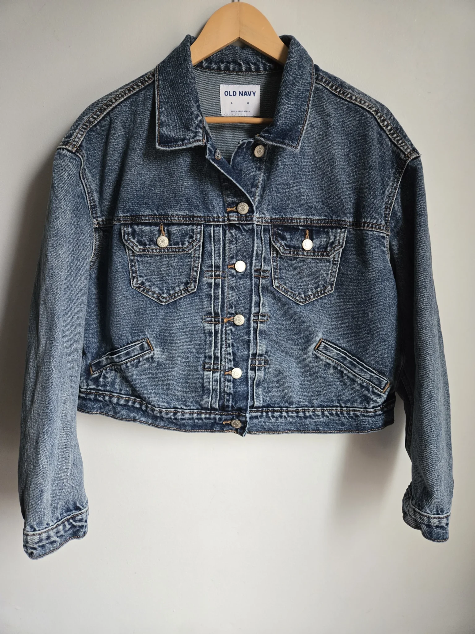 Featured image for Short denim jacket