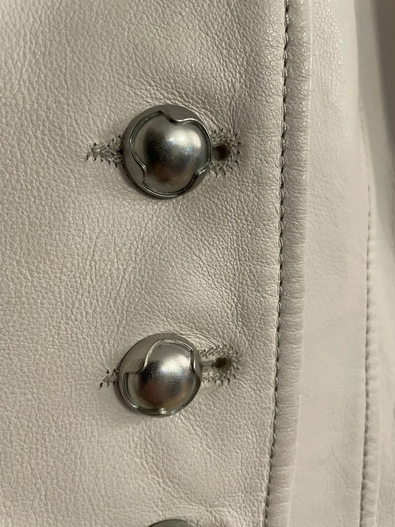 Image for Veste-manteau Danier en cuir ivoire