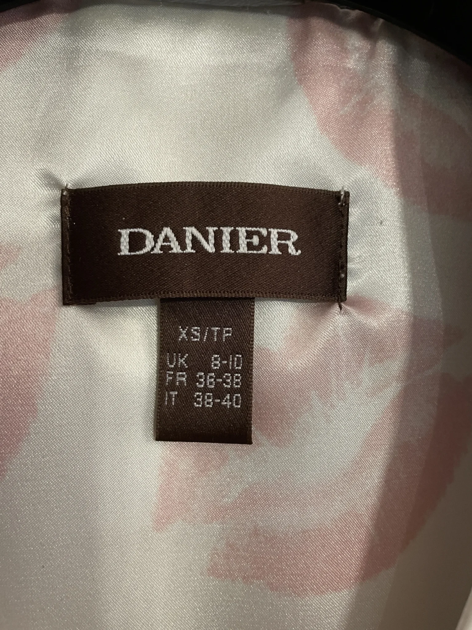 Image for Veste-manteau Danier en cuir ivoire