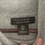 Thumbnail for Tahari 100% Cashmere Sweater