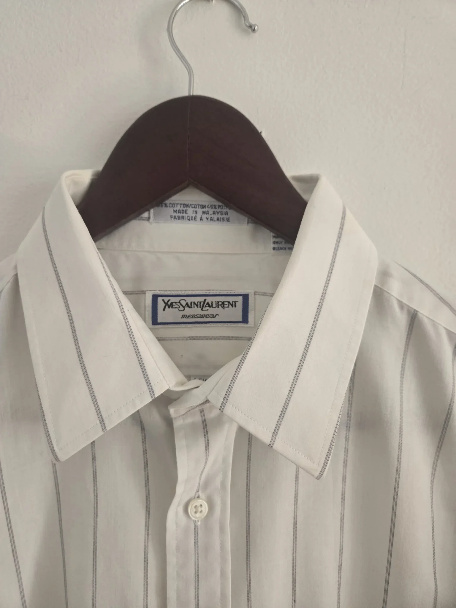 Featured image for White shirt, YSL line