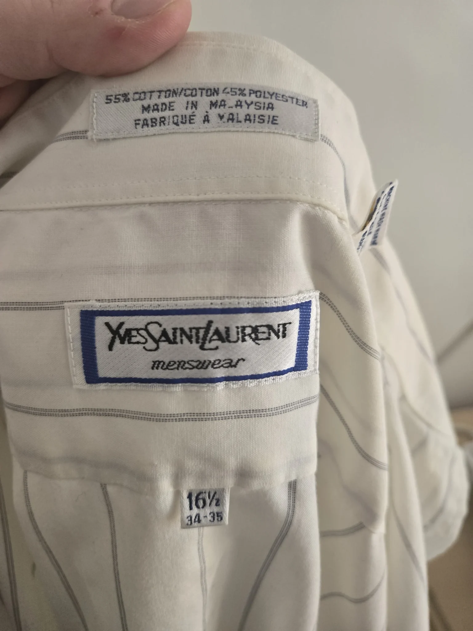 Image for White shirt, YSL line