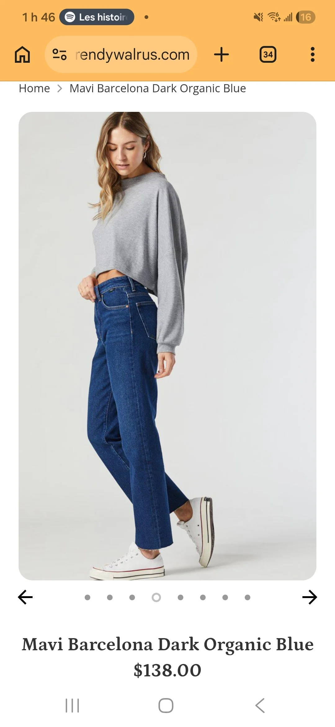 Mavi "Barcelona" jeans Mavi Jeans seconde main
