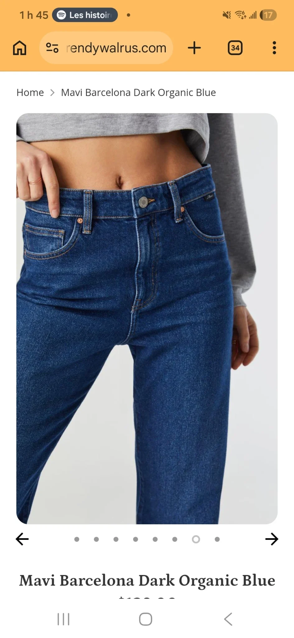 Image for Mavi "Barcelona" jeans