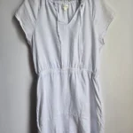 Featured thumbnail for Light blue linen dress in Cloth & Stone linen