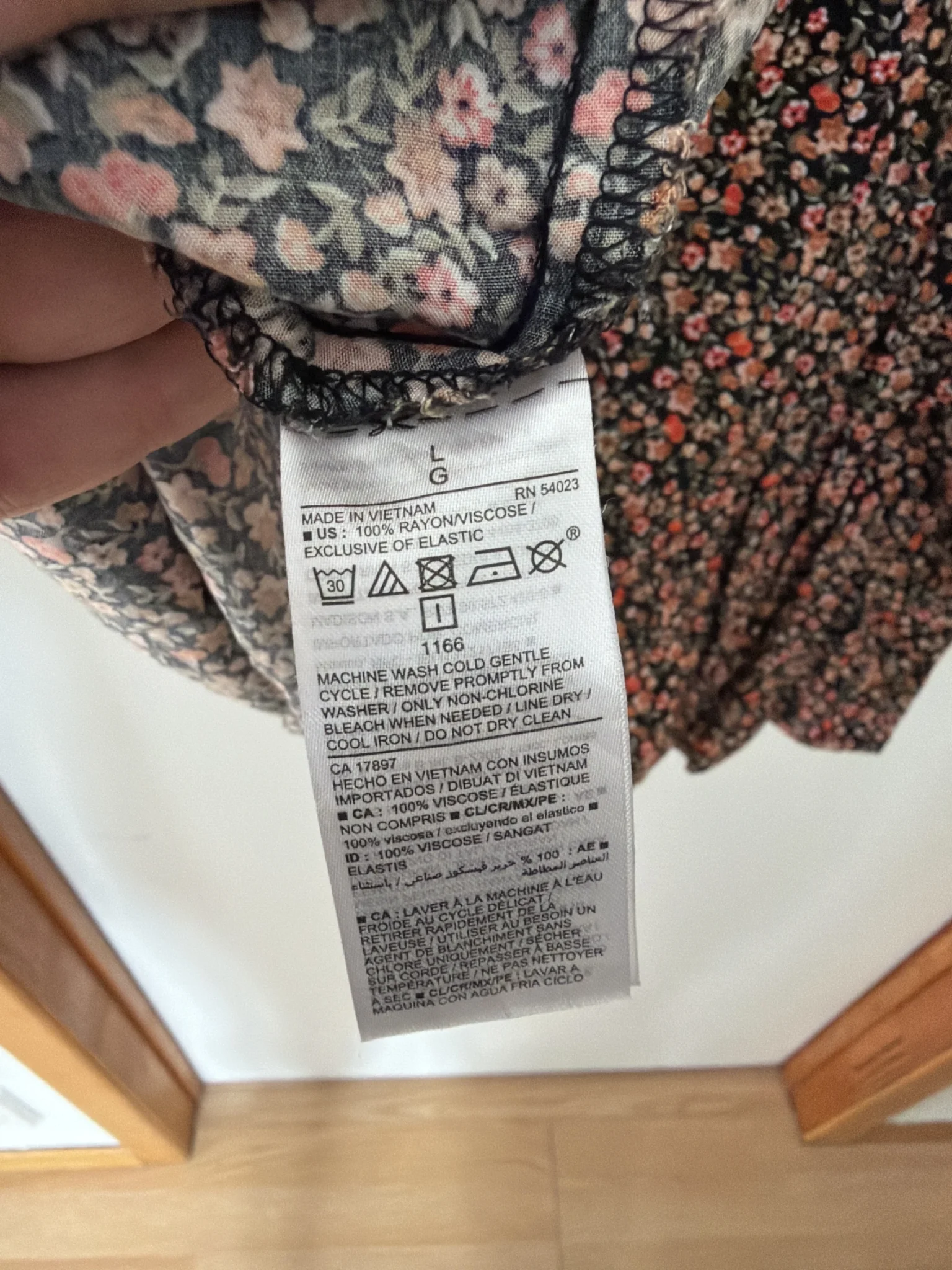 Image for Short floral dress
