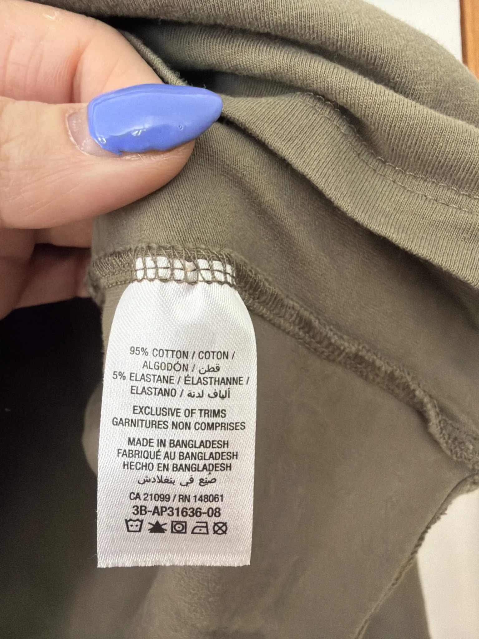 Image for CROP top Arsène basic