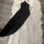 Featured thumbnail for Magnifique robe noir et blanc de bal