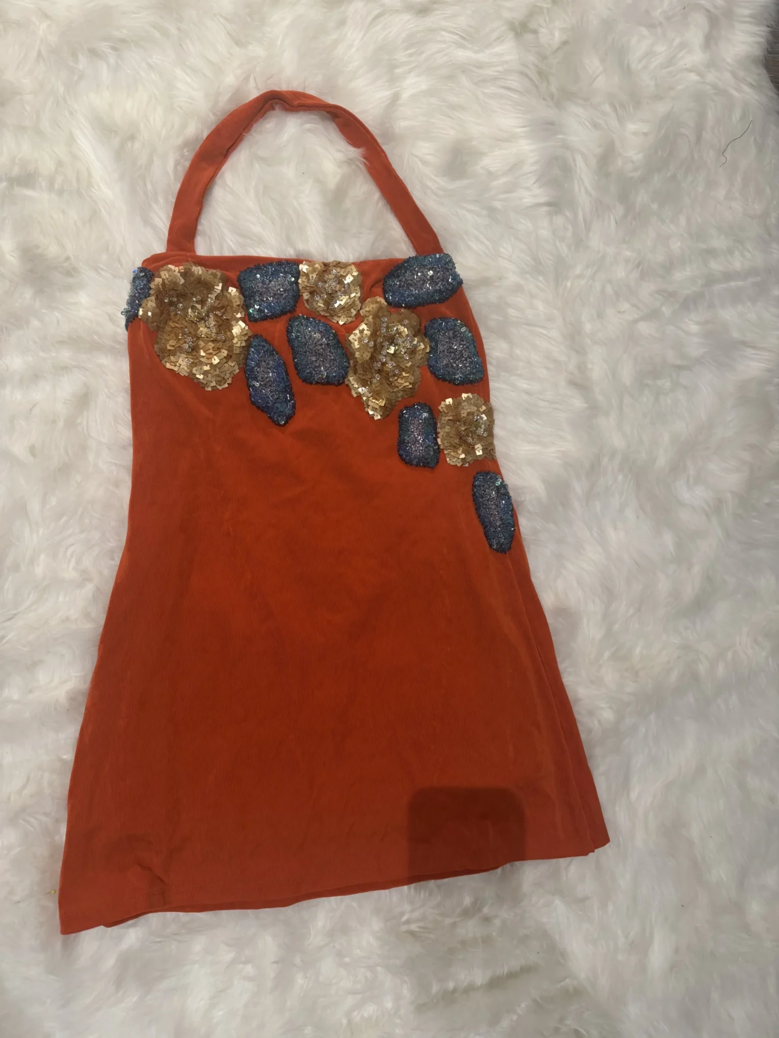 Image for Superbe robe orange