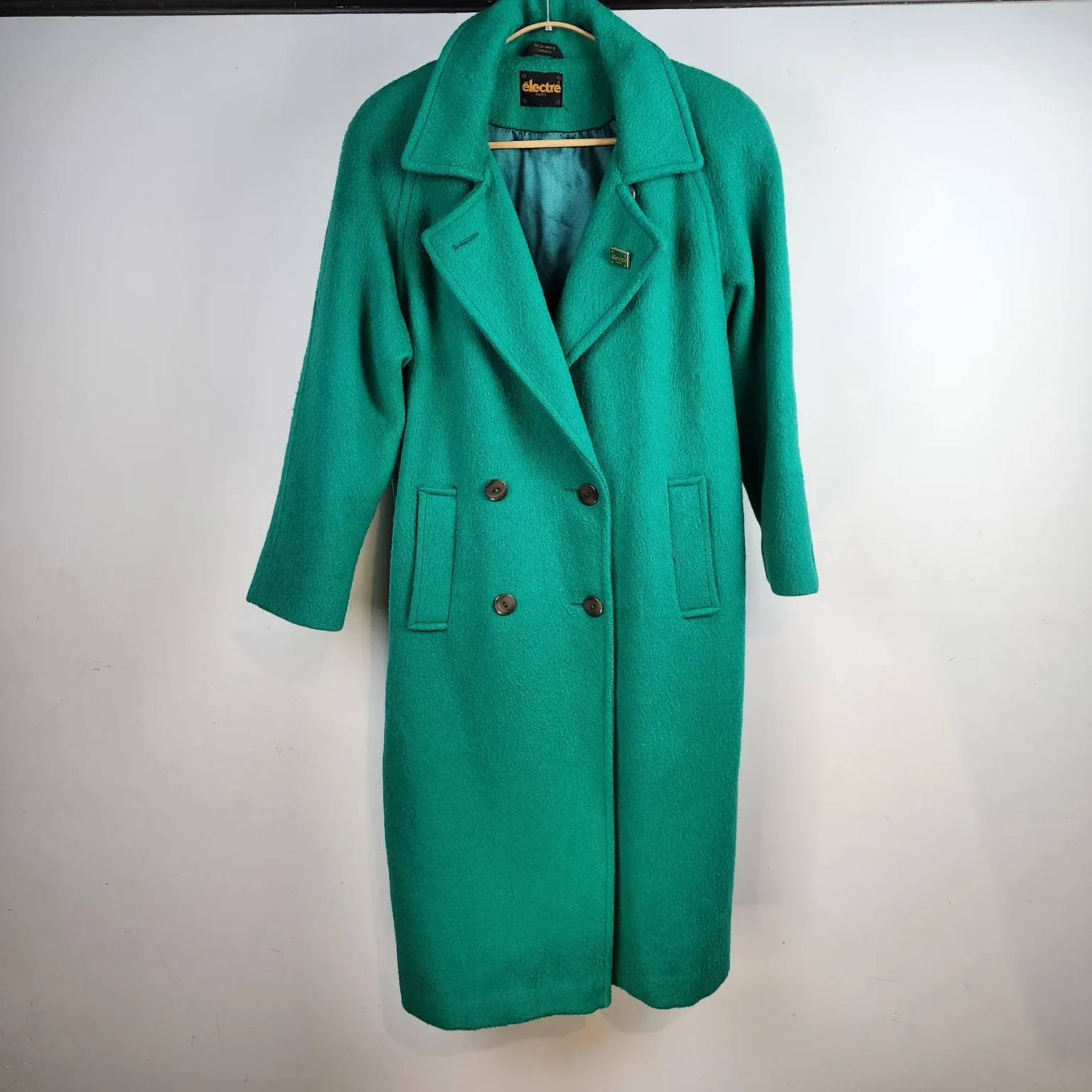 Image for L | Manteau Électre Paris 100% laine fait au Canada