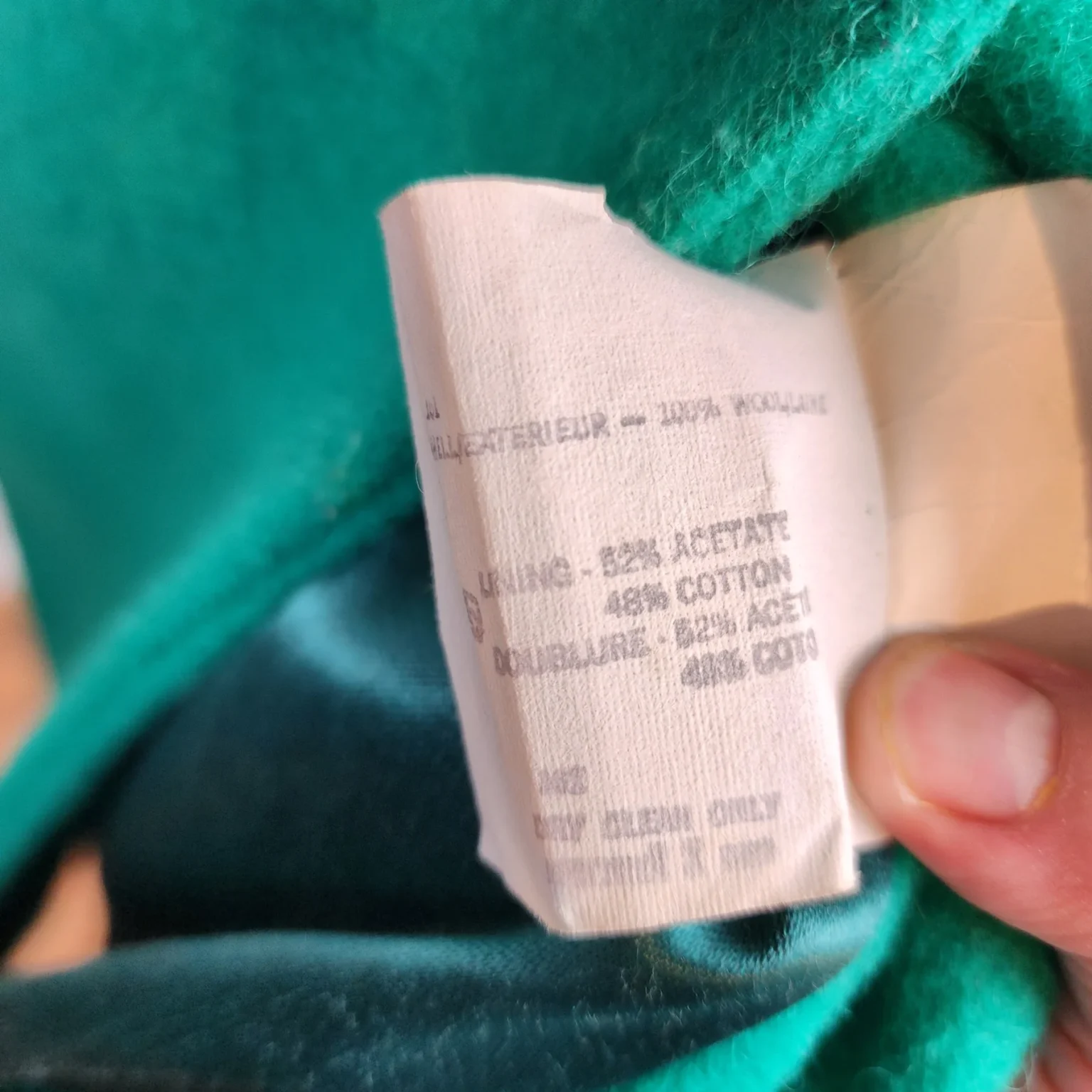 Image for L | Manteau Électre Paris 100% laine fait au Canada